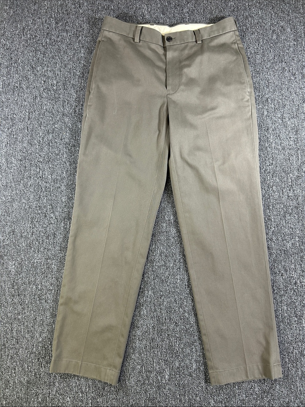 Brooks Brothers 346 Advantage Chino Clark Men’s 32x30 Taupe Dress Pants